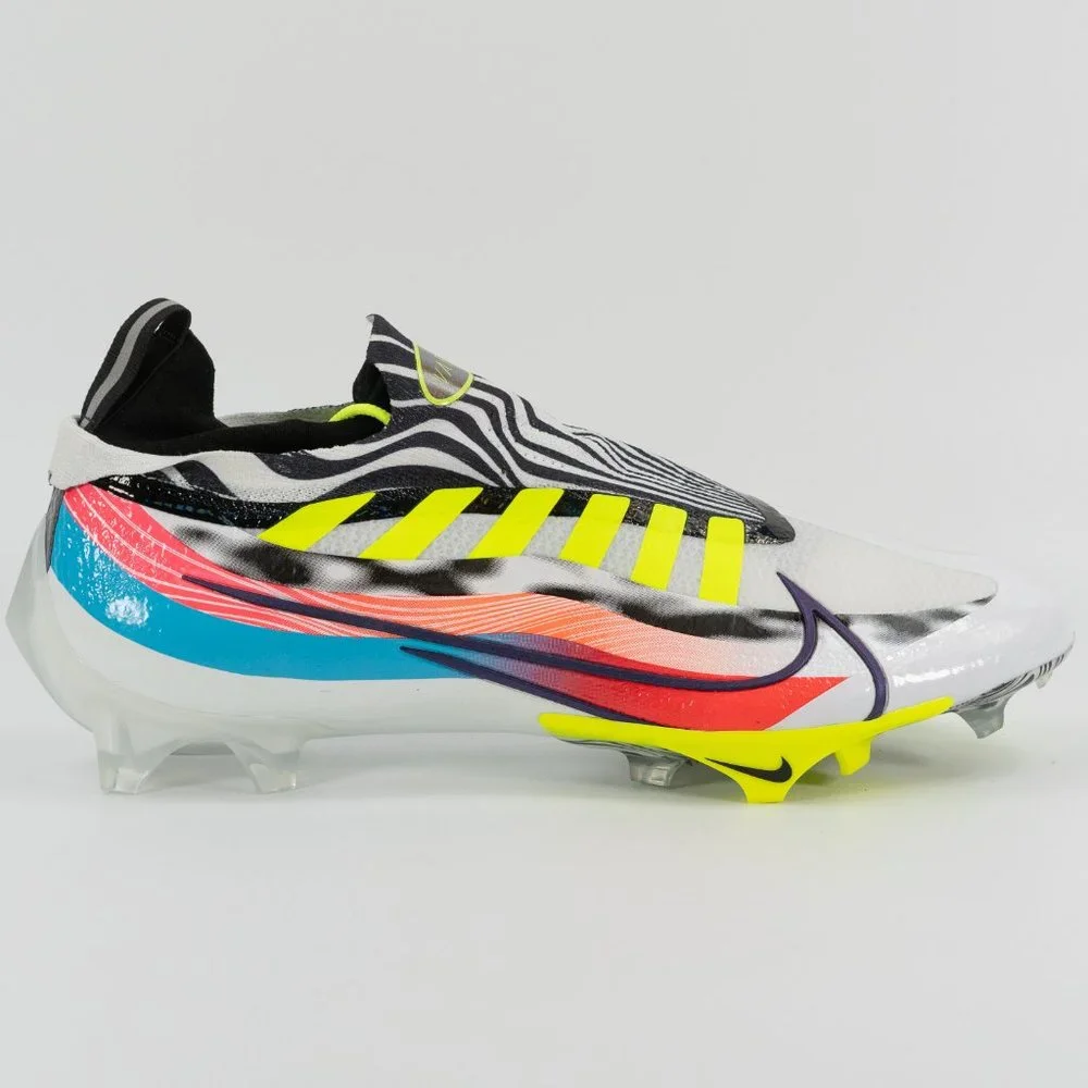 Nike Men's Vapor Edge Elite 360 Flyknit Football Cleats DR5396-100 multi size